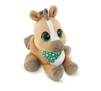 Chicco Peekaboo Pony, peluche di piccolo cavallo interattivo, pupazzo ideale come animale domestico, mangia e gioca