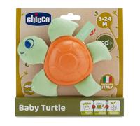 Chicco Peluche Baby Tartaruga ECO+ Trillino in Tessuto