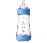 Chicco Perfect 5 biberon 2 m+ Medium Flow Blue 240 ml