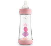 Chicco 00020235300000 biberon 330 ml Rosa, Trasparente Plastica