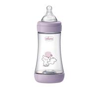 Chicco Biberon Perfect 5 Anticolica 240 ml Flusso medio Tettarella in silicone Bimba