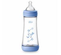 Chicco Perfect Silicone Feeding Bottle 300ml Blue 4m+