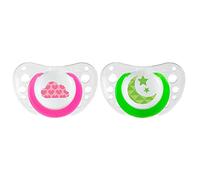 Chicco 105643894 ciuccio per bambino Ciuccio per bambini a flusso libero Ortodontico Silicone Rosa, Viola
