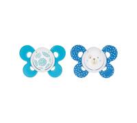 Chicco Physio Comfort 6-16 m Ragazzo-Punti/Orso 2 pz - Ciuccio