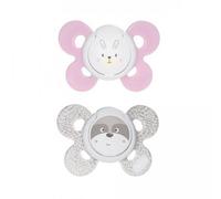 Chicco Physio Comfort Ciuccio Silicone Bambina 0-6 mesi 2 unità - Ciuccio