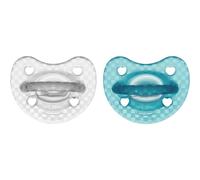 Chicco Physio Forma Luxe ciuccio 16-36 m Grey/Mint 2 pz