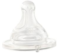Chicco Physio Tettarelle Ple 0M+ Silicone F/Slow 2u - Tettarelle