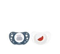 Chicco Succhietto PhysioForma Air Blu Lumi – Si illumina al buio, Silicone, 16-36 mesi, 2 pezzi
