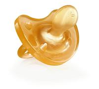 Chicco PhysioForma Ciuccio in Caucciù 0-6 Mesi, 1 Pezzo, Gommotto Morbido e Delicato, Supporta la Respirazione Fisiologica e Favorisce il Corretto Sviluppo della Bocca