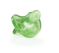 Chicco PhysioForma Ciuccio in Silicone 16 - 36 Mesi, 2 Pezzi, Set di Gommotti Morbidi e Delicati, Supportano la Respirazione Fisiologica e Favoriscono il Corretto Sviluppo della Bocca Verde
