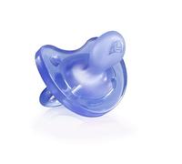 Chicco PhysioForma Ciuccio in Silicone 6-16 Mesi, Gommotto Morbido e Delicato, Supporta la Respirazione Fisiologica e Favorisce il Corretto Sviluppo della Bocca, Modelli/Colori assortiti, 1 pezzo