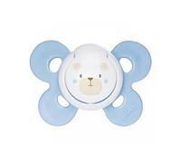 Chicco PhysioForma Comfort 0-6m - Succhietto in silicone azzurro per lo sviluppo orale, 1 pezzo