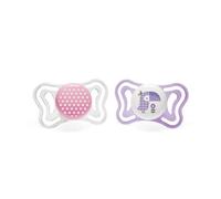 Chicco PhysioForma Light 2-6m Succhietto Silicone Rosa 2 PEZZI