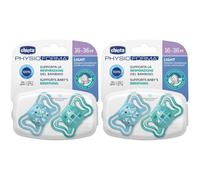 Chicco Physioforma Light in Silicone Mesi 16-36 2x1 pz Succhietti