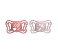 Chicco Succhietto Light Rosa Silicone 6-16m 2 Pezzi