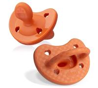 Chicco PhysioForma Luxe - Ciucci in silicone per bambini di età compresa tra 16 e 24 mesi, senza BPA e lattice, confezione da 2 pezzi, in terracotta