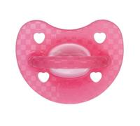 Chicco Physioforma Luxe Fluo - Succhietto in silicone rosa 16-36 mesi per il comfort, 1 pezzo