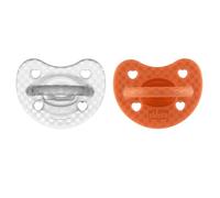 CHICCO 2 Gommotti 16-36m Bimba Gommotto Physio Soft Lux | Ciuccio in Silicone