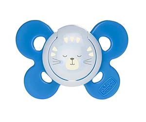 Chicco PhysioForma Succhietto Comfort Lumi 6-16 Mesi, Ciuccio Bimba con Tettarella in Silicone, Supporta la Respirazione Fisiologica e il Corretto Sviluppo della Bocca, Rosa colori assortiti, 1 pezzo