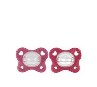 Chicco PhysioForma Succhietto Dual Soft 16-36m Rosa/Magenta x2