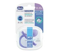Chicco PhysioForma - Succhietto Gommotto 16-36M in Silicone Vari Colori, 1 Pezzo