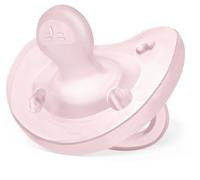 Chicco PhysioForma - Succhietto Gommotto 2-6M Soft in Silicone Rosa, 1 Pezzo