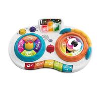 Chicco Piano DJ Mixy Tastiera Pianoforte per Bambini, Gioco Musicale Elettronico Interattivo con 8 Melodie dello Zecchino d'Oro, Luci Colorate, Pianola Giocattolo - Giochi per Bambini 1-4 Anni