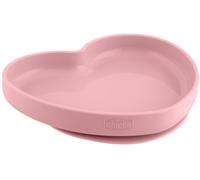 Chicco Piatto A Cuore In Silicone Con Ventosa Antiscivolo 9m+ Piatto Pappa Neonato Infrangibile