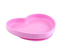 Piatto Chicco in Silicone Cuore Rosa