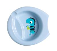 Piatto Pappa Chicco Easy Feeding Plate Azzurro