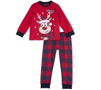 Chicco Pigiami in Cotone - Natale Bambino e Ragazzo/Bambina e Ragazza, Rosso (2), 5 Anni, Designed in Italy