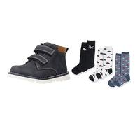 Chicco Polacchino Flok+gambaletti, Blu, 23 EU