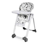 Chicco Polly Progres5 Seggiolone Pappa Regolabile per Bambini 0 Mesi, 3 Anni (15 kg), Trasformabile in Rialzo Sedia Bambini, Reclinabile a Sdraietta, con 4 Ruote e Chiusura Compatta, Anthracite