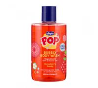 Chicco Pop Bubbly Body Wash gel bagno e doccia per bambini Strawberry Candy 300 ml