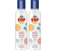 Chicco POP Fluffy Mousse Lavante Vanilla Wrap 200ml - Mousse Detergente Delicata Neonato, Profumo Vaniglia, Igiene Quotidiana, Pelle Sensibile, Bagnetto, Formula Vegana,Senza Lacrime (Confezione da 2)