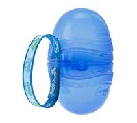 Chicco PortaCiuccio Doppio, Blu, 1449 cubic_centimeters, 52 grams, 1 grammo, 1