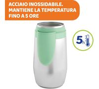 Chicco 60181000000 piccolo contenitore per cibo Verde, Viola