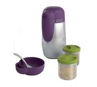 Chicco 60181000000 piccolo contenitore per cibo Verde, Viola