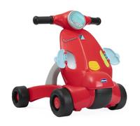 Chicco Primi Passi Vespa Primavera per Bambini Cavalcabile 4 Ruote | Centro Attività Manuali con Specchio, Faro Rotante e Suoni, Sicuro Anti-Inciampo