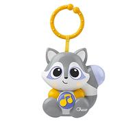 Chicco Procione Luci e Suoni, Gioco 3in1 Modalità Passeggio e Luce Notte Per Comodino, Musica Rilassante e Luce in Dissolvenza, Con Anello Universale Per Aggancio, Grigio, 0 Mesi +