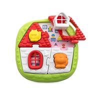 Chicco Puzzle della Fattoria 2in1, Gioco Forme Incastro per Bambini, con 8 Pezzi di Puzzle, 8 Formine, 2 Sfondi Illustrati, Made in Italy, Giochi Educativi per Bambini 10 Mesi - 3 Anni