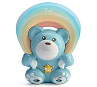 Chicco Rainbow Bear Proiettore Musicale, Luce Notturna Bambini e Neonati, Orsetto con Musica Rilassante e Proiezione Arcobaleno a Larghezza e Direzione Regolabile - Giochi Neonati 0+ Mesi