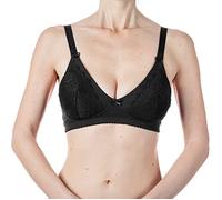 Chicco Reggiseno Allattamento in Cotone, Taglia 5C, Nero