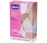 Chicco Reggiseno Allattamento Microfibra Bianco 4C 1 pz Altro