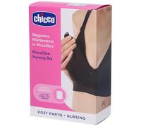 Chicco Reggiseno Allattamento Microfibra Nero 4D 1 pz Altro