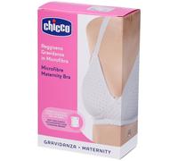 Chicco Reggiseno Gravidanza in Microfibra Colore Bianco Taglia 5C 1 pz