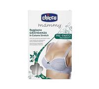 Chicco Reggiseno Preparto in Cotone, Taglia 3C, Grigio, 129.49 cubic_centimeters, 08 kilograms, 1 unità