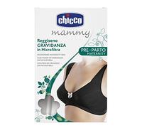 Chicco Mammy - Reggiseno Gravidanza in Microfibra Taglia 3C Colore Nero, 1 Pezzo