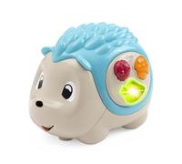 Chicco, Riccio Day&Night, luce notturna per neonati da 0 mesi in su, primo gioco di centro attività per bambini da 6 mesi e oltre, gioco elettronico con pulsanti luminosi, suoni e melodie rilassanti