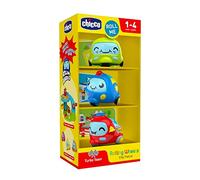 CHICCO Rolling Wheels, pattuglia di Auto per Bambini, Veicoli di Polizia Polica Turbo Ball City Patrol, 3 Mini Ruote, Rotolano Come Palline, Multicolore,...